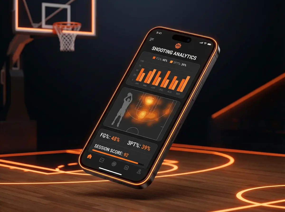 移动训练中心APP界面展示 - 内射 | 篮球训练应用